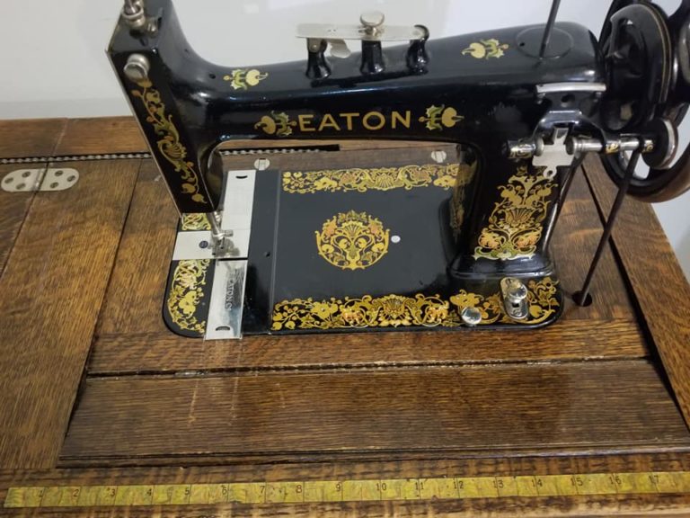 Charles Raymond Sewing Machine Home History