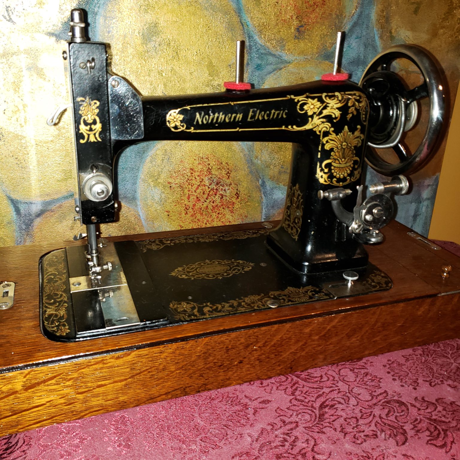 Charles Raymond Sewing Machine Home History